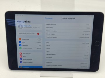 Б/у Планшет Apple ipad mini 4 wi-fi 128gb 01-200968513