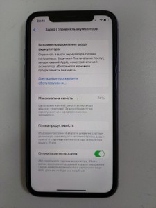 Б/в Мобільний телефон Apple iphone 11 64gb 01-200977045