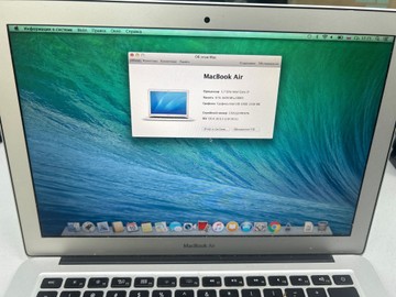 Б/в Ноутбук Apple macbook air a1466 13,3"/ core i7 1.7 ghz/ram8gb/ssd256gb/intel hd graphics 5000 01-200989723