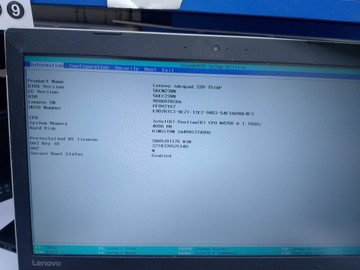 Б/в Ноутбук Lenovo 15/pentium n4200 ddr3/4gb ddr3/ssd 480 gb/radeon r7 m445 2gb 01-201017838