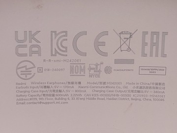 Б/в Навушники Xiaomi redmi buds 6 play 01-201053705