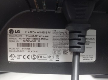 Б/в Монітор Lg w1943ss 01-201077585