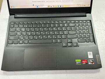 Б/в Ноутбук Lenovo 15/ryzen 5 5500h ddr4/16gb ddr4/hdd *відсутній/ssd 1600 gb/geforce rtx2050 4gb 01-201087319