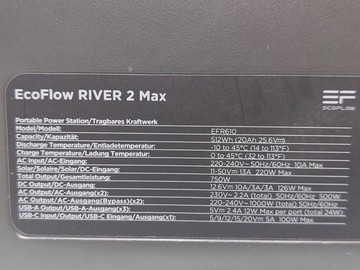 Б/у Зарядная станция Ecoflow river 2 max 01-201103759