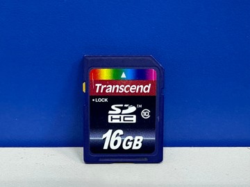 Б/в Flash-карта Transcend sd hc 16 gb 01-201105213