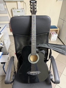 Б/в Акустична гітара Polcraft plg-3834-bk 01-201129166