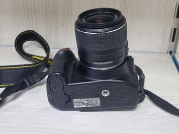 Б/в Фотоапарат Nikon d3200 + nikon dx vr af-s nikkor 18-55mm 1:3.5-5.6g 01-201131123