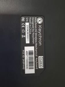 Б/в Клавіатура Keychron k2 wireless mechanical keyboard 01-201144909