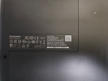 Б/в Ноутбук Lenovo 17/pentium 3825u ddr3/8gb ddr3/hdd *відсутній/ssd 240 gb/*інтегрована 01-201158958