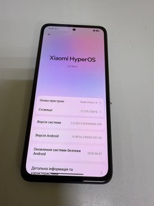 Б/в Мобільний телефон Xiaomi redmi note 14 8/256gb 01-201166954