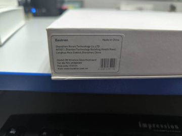 01-200373197: Bastron b9 wireless glass keyboard