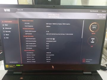 01-200635178: Acer 17/ryzen 7 8845hs ddr5/16gb ddr5/hdd *відсутній/ssd 1000 gb/geforce rtx4050 6gb