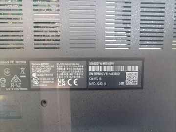 Б/в Ноутбук Asus 15/ryzen 5 5625u ddr4/16gb ddr4/hdd *відсутній/ssd 512 gb/*інтегрована 01-200820767