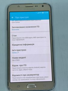 Б/в Мобільний телефон Samsung j700h galaxy j7 16gb 01-200833724