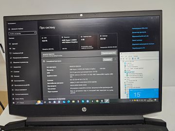 Б/в Ноутбук Hp 15/ryzen 5 4600h ddr4/32gb ddr4/hdd *відсутній/ssd 1000 gb/geforce gtx1650ti 4gb 01-200845188
