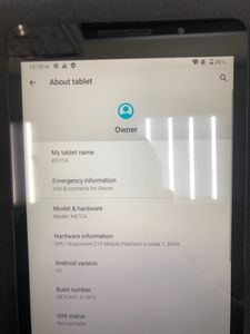 Б/у Планшет Zte k87ca 01-200853860