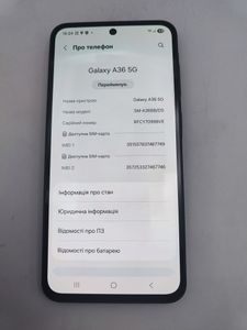 Б/в Мобільний телефон Samsung galaxy a36 5g 8/256gb 01-200861739