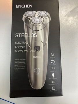 Б/в Електробритва Enchen steel 3s/gold 01-200875470