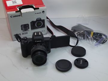 Б/в Фотоапарат Canon eos m50 + 15-45мм is stm 01-200887040