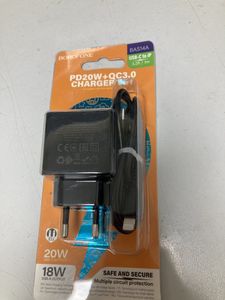 Б/в Мережевий зарядний пристрій Borofone bas14a + lightning 01-200889795