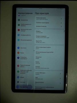 Б/в Планшет Lenovo tab m10 plus tb-128xu 4/128gb lte 01-200896707
