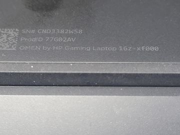 Б/в Ноутбук Hp 16/ryzen 7 7840hs ddr5/16gb ddr5/ssd 512 gb/geforce rtx4070 8gb 01-200902241