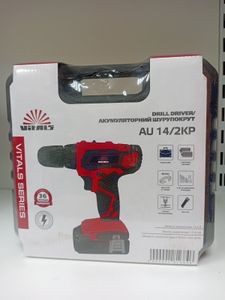 Б/у Дриль-шурупокрут акумуляторний Vitals au 14/2kp 16-000275934