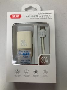 Б/в Мережевий зарядний пристрій Xo l147+ type c 01-200910182