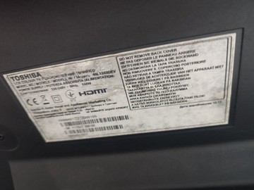 Б/в Телевізор Toshiba 40l1353dev 01-200927289