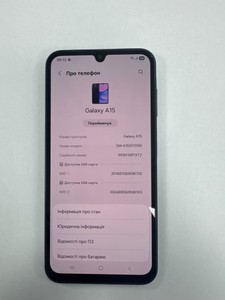 Б/в Мобільний телефон Samsung galaxy a15 sm-a155f 4/128gb 01-200941790
