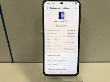 Б/у Мобільний телефон Samsung galaxy a36 5g 8/256gb 01-200953387