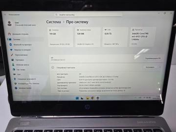 Б/в Ноутбук Hp 14/core m5-6y57/ram 8gb/ssd 120gb / touch screen 01-200975733
