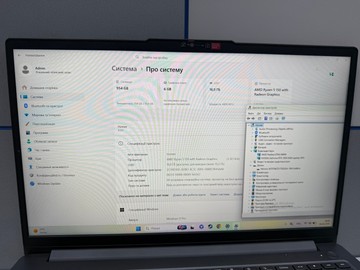 Б/в Ноутбук Lenovo 15/amd ryzen 5 150/16 озп/1000ssd/radeon 660m/rtx 3050 6gb 01-200979108