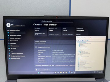 Б/в Ноутбук Lenovo 15/n100 ddr4/4gb ddr3/ssd 128 gb/*інтегрована 01-201016955