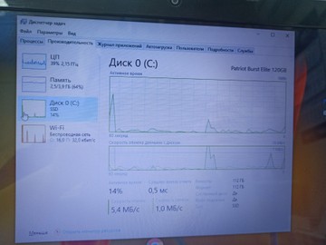 Б/в Ноутбук Acer 15/core i5 2410m ddr3/4gb ddr3/hdd *відсутній/ssd 1200 gb/*інтегрована 01-201054592
