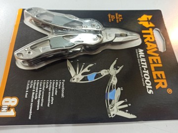 Б/в Мультитул Traveler multi-tools 8 in1 01-201075177
