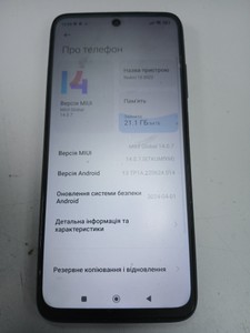 Б/в Мобільний телефон Xiaomi redmi 10 2022 4/64gb 01-201087275