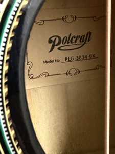Б/в Акустична гітара Polcraft plg-3834-bk 01-201129166