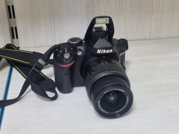 Б/в Фотоапарат Nikon d3200 + nikon dx vr af-s nikkor 18-55mm 1:3.5-5.6g 01-201131123