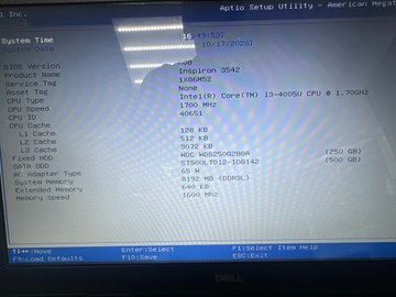 Б/в Ноутбук Dell 15/core i3 4005u ddr3/8gb ddr3/hdd 500 gb/ssd 250 gb/geforce 820m 2gb 01-201164558