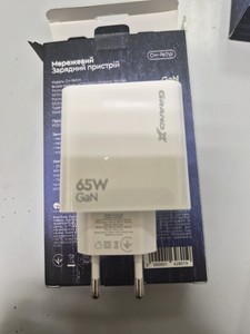 Б/у Зарядний пристрій Grand-X gan 65w ch-960w type-c + usb-a 01-201163811