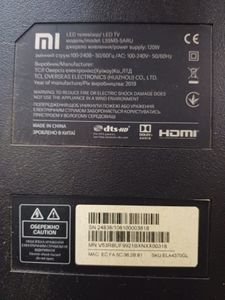 01-200586960: Xiaomi mi tv 4s 55