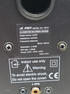 Б/в Мультимедійна акустика F&D r-215 01-200766077