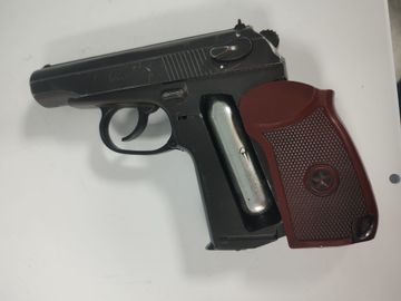 Б/у Пневматический пистолет Central Borner pm49 blowback 01-200809425