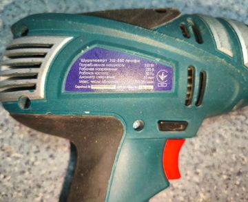 Б/у Шуруповерт Зенит зш-550 профи 01-200838891
