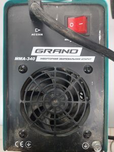 Б/в Зварювальний апарат Grand mma-340 01-200848535