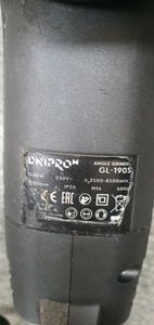 Б/в Кутова шліфмашина Dnipro-M gl-190s 01-200849379