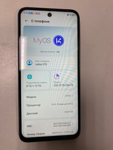 Б/в Мобільний телефон Zte nubia v70 8/256gb 01-200868522