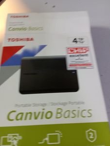 Б/у Жесткий диск Toshiba canvio basics 2022 4 tb 01-200876492