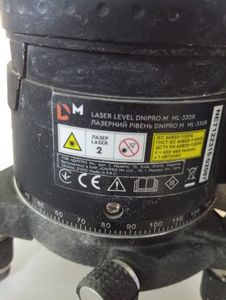 Б/у Лазерный нивелир Dnipro-M ml-330r 01-200887745